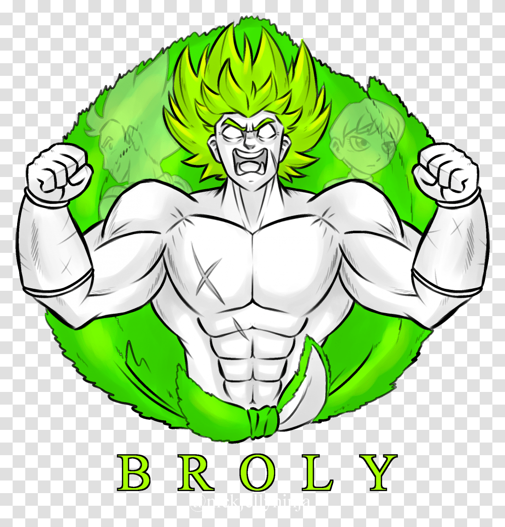 Watched The Dragon Ball Super Broly Movie Today And I Clip Art, Statue, Sculpture, Advertisement, Poster Transparent Png