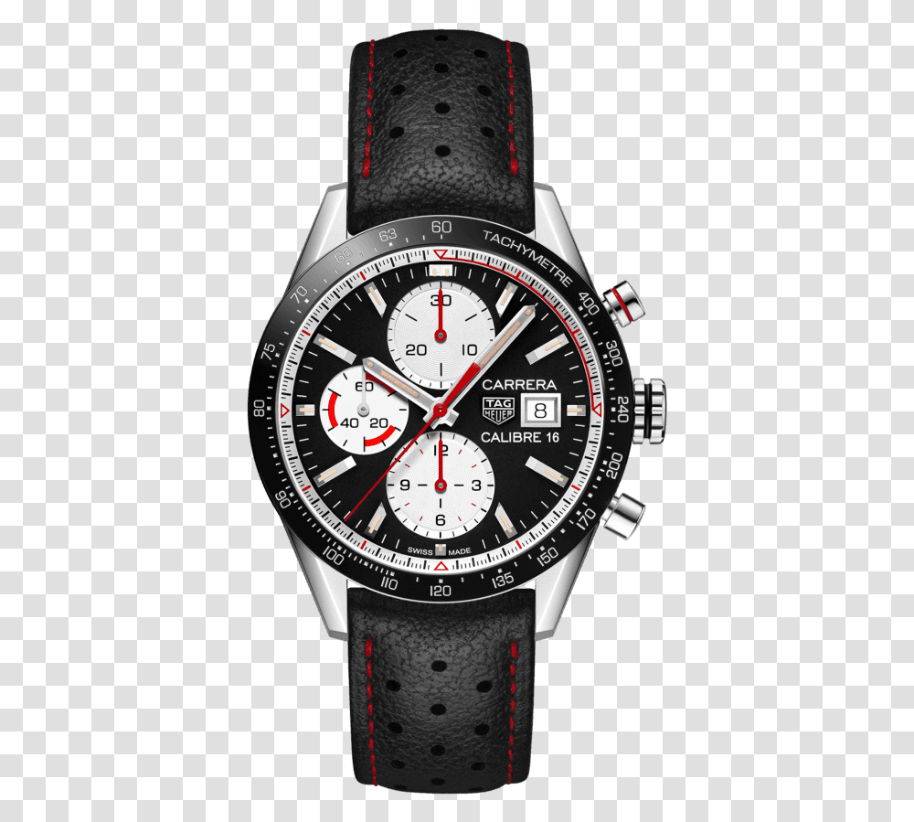 Watches Cv201ap Fc6429 Tag Heuer Tag Heuer Carrera Calibre 16 Leather, Wristwatch, Clock Tower, Architecture, Building Transparent Png