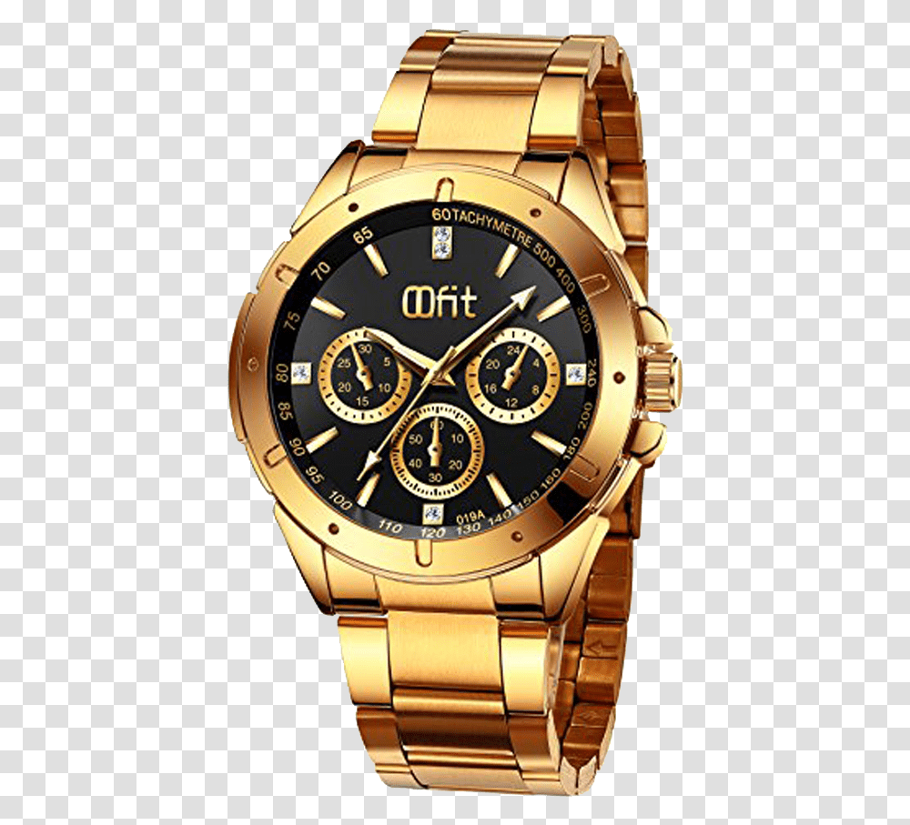 Watches Gold, Wristwatch Transparent Png