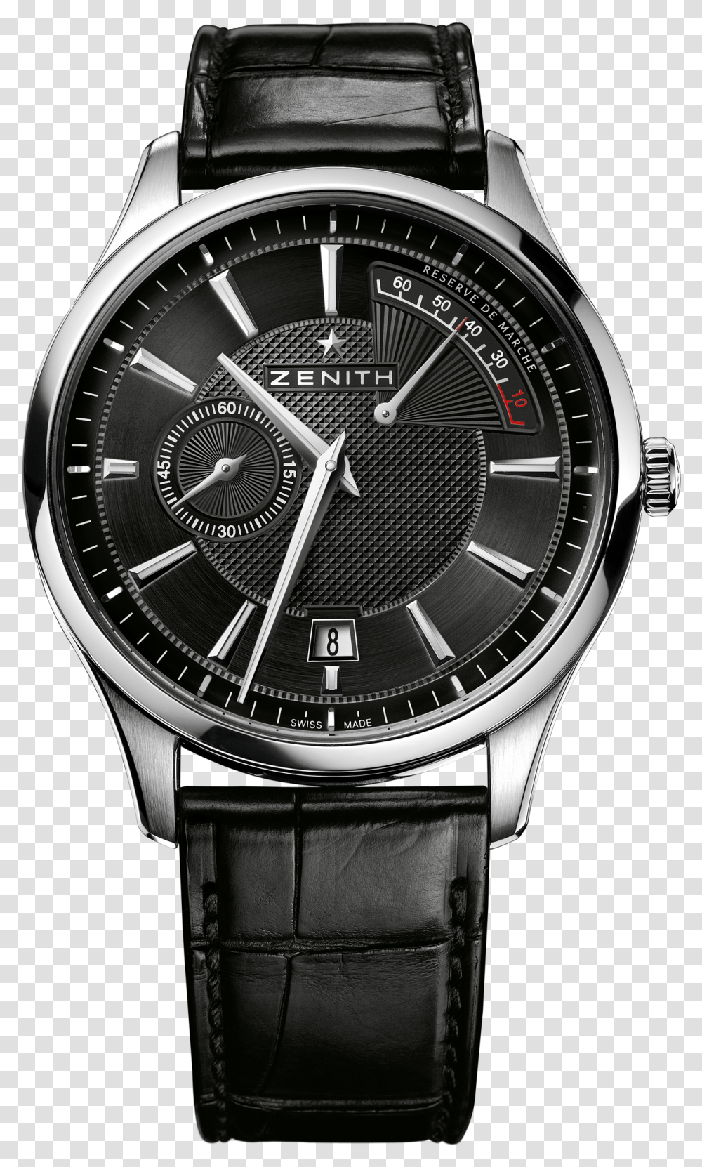 Watches Image Zenith Elite Captain Power Reserve, Wristwatch Transparent Png