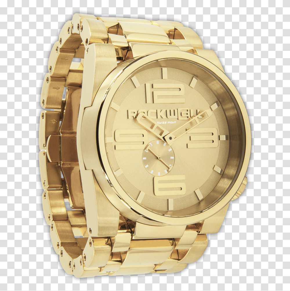 Watches Online Large Face Mens Watch Gold, Wristwatch, Clock Tower, Architecture, Building Transparent Png
