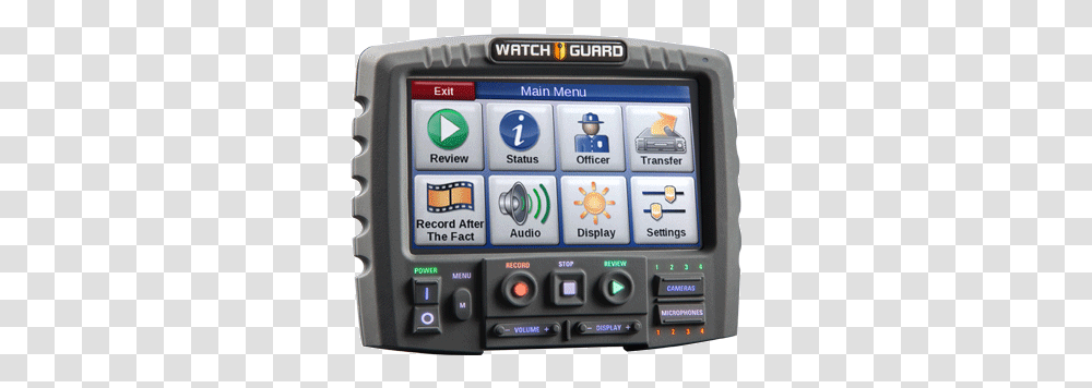 Watchguard 4re In Car Video System Motorola Solutions Trip Computer, GPS, Electronics, Mobile Phone, Cell Phone Transparent Png