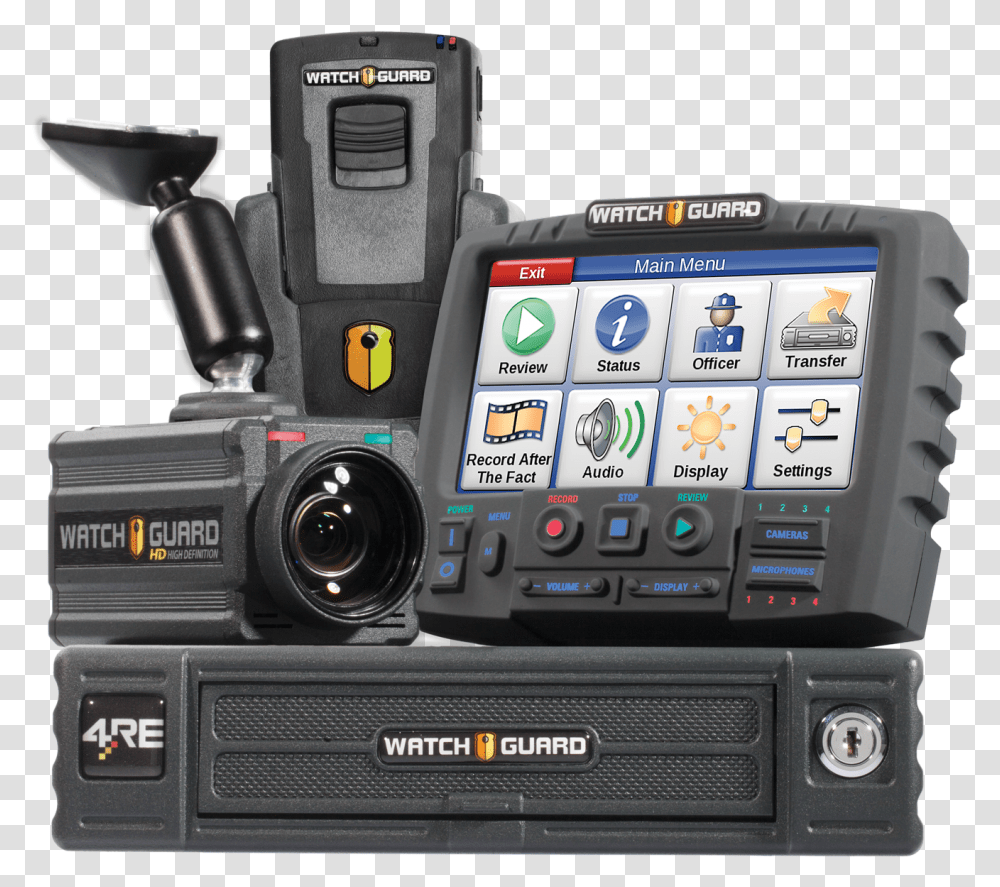 Watchguard Video, Camera, Electronics, Video Camera, Mobile Phone Transparent Png
