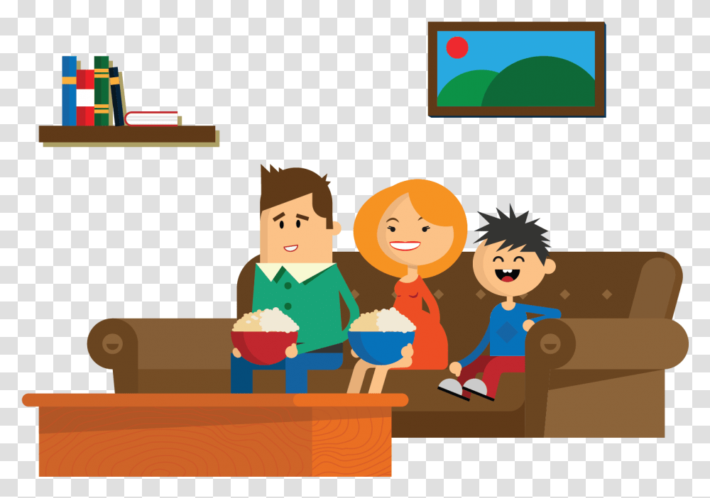 Watching Tv People Watching Tv, Snowman, Winter, Outdoors, Nature Transparent Png