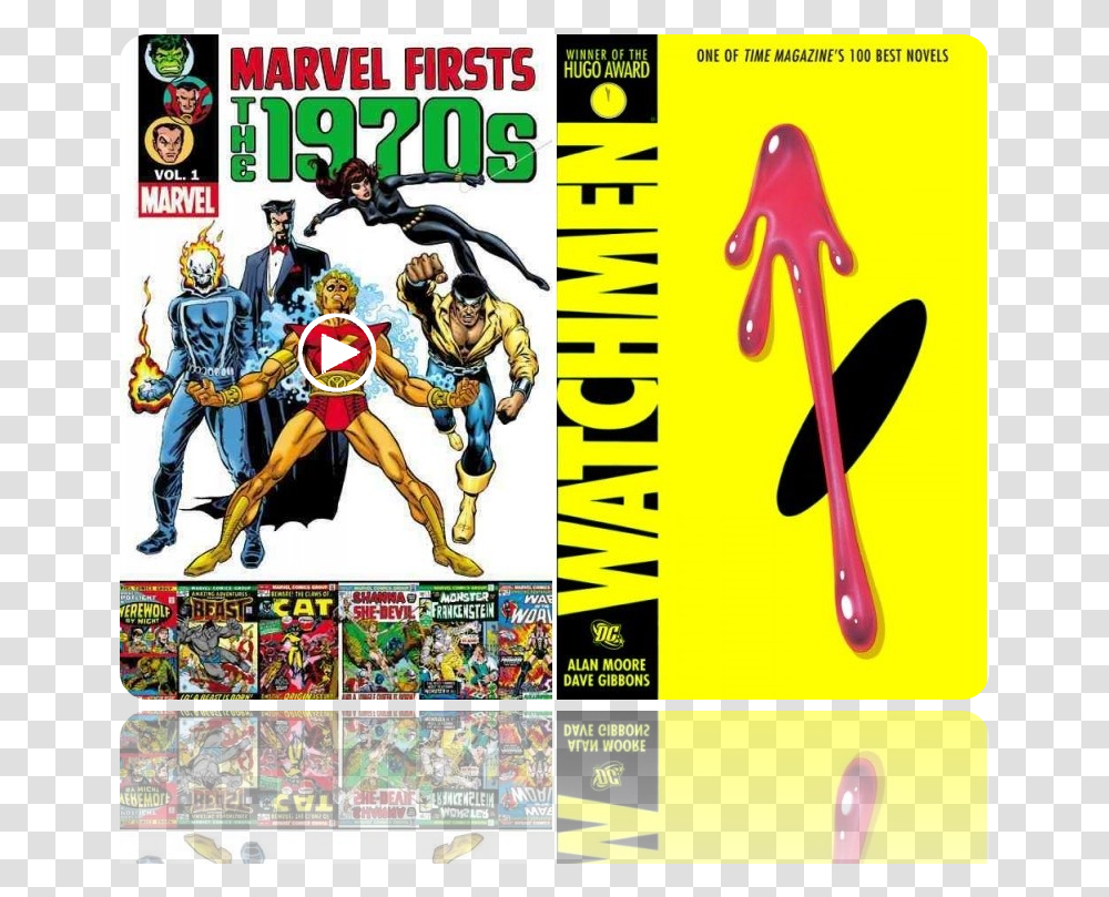 Watchmen Graphic Novel Cover, Comics, Book, Person, Human Transparent Png