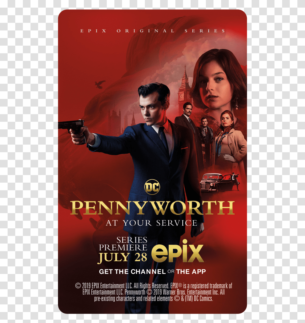 Watchmen Pennyworth Comic Con San Diego 2019, Poster, Advertisement, Person, Human Transparent Png