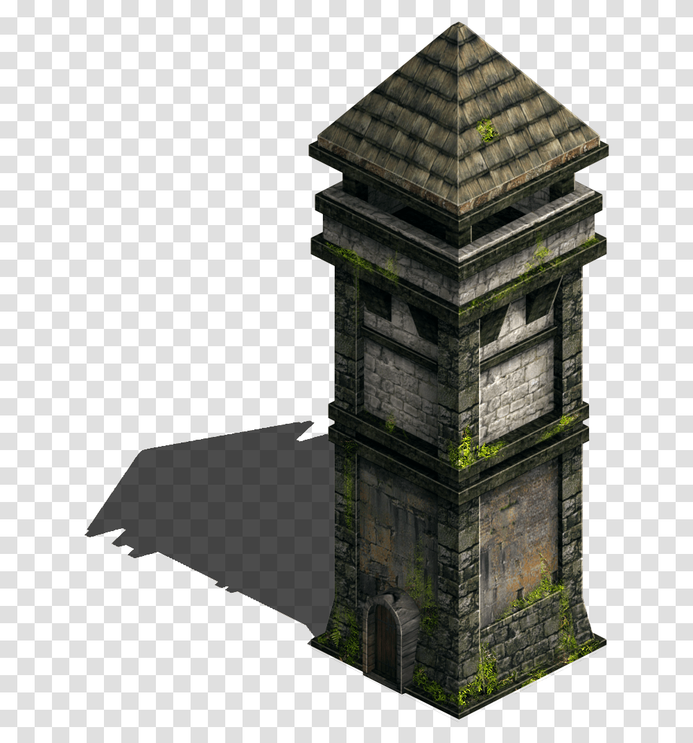 Watchtower Lvl2 Exp Full Size Rts Tower, Building, Architecture, Spire, Outdoors Transparent Png