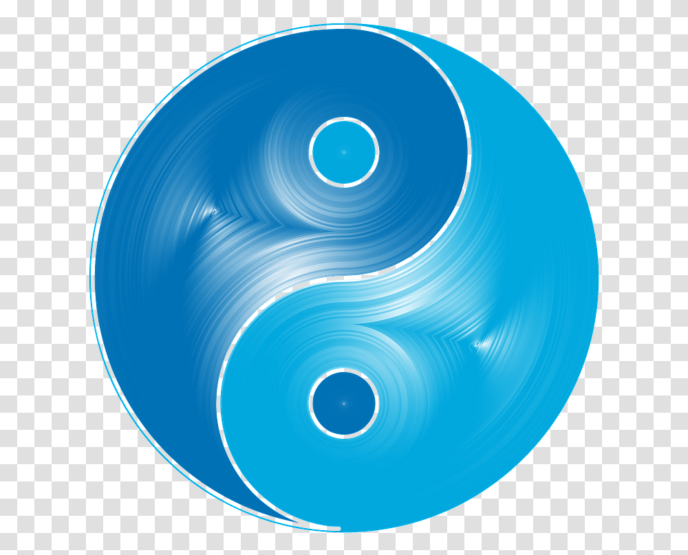 Water And Air Yin Yang Clipart Water Yin Yang, Sphere, Disk Transparent Png