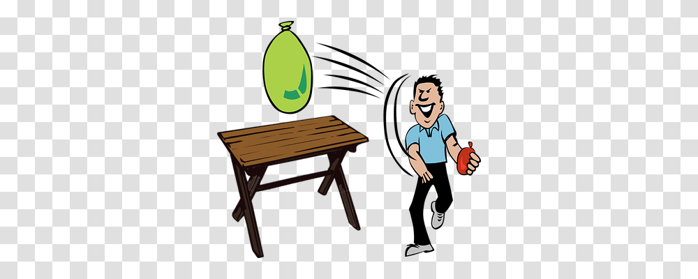 Water Balloon Person, Furniture, Chair, Bench Transparent Png