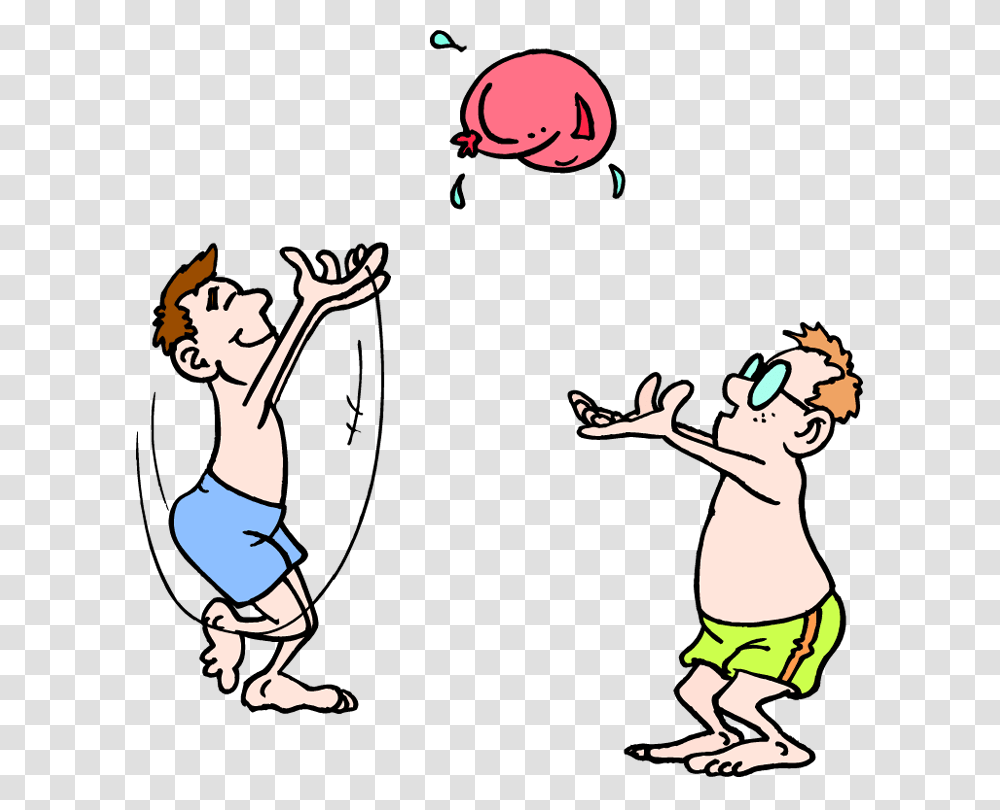 Water Balloon Toss Clipart, Person, Leisure Activities Transparent Png