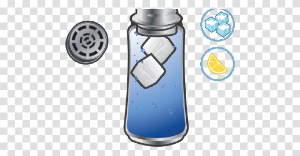 Water Bottle Clipart Plain Water Bottle Water Bottle, Shaker, Mouse, Hardware, Computer Transparent Png