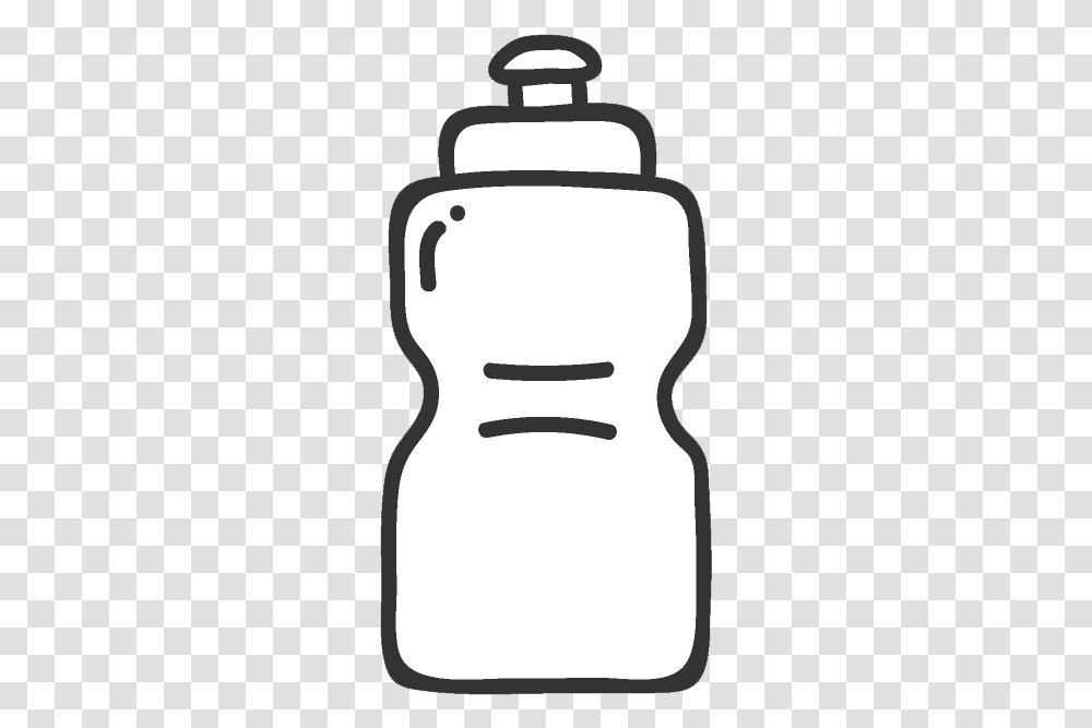 Water Bottle Icon Nbs Fitness Empty, Stencil, Leisure Activities, Armor Transparent Png