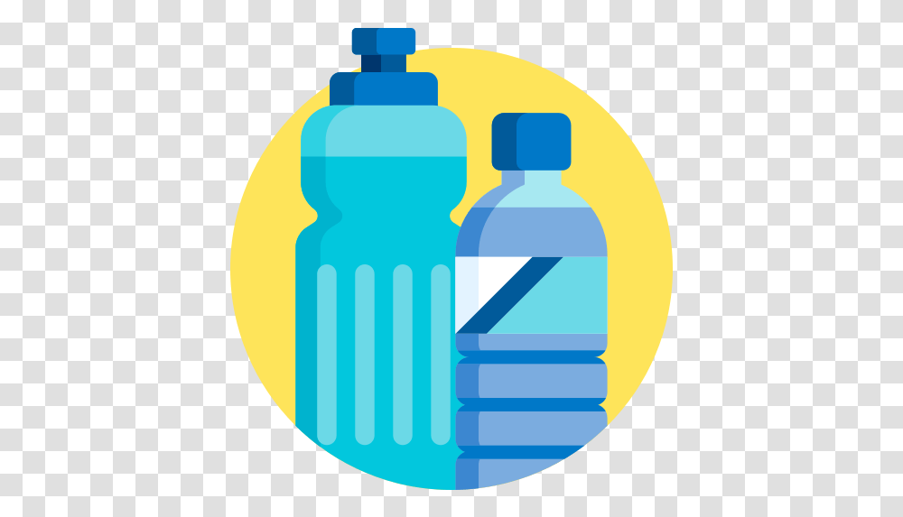 Water Bottle Sport Sports Free Icon Icono Botella Agua, Plastic, Mineral Water, Beverage, Drink Transparent Png