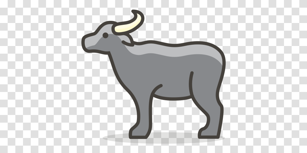 Water Buffalo Free Icon Of 780 Vector Emoji Water Buffalo Icon, Mammal, Animal, Wildlife, Horse Transparent Png