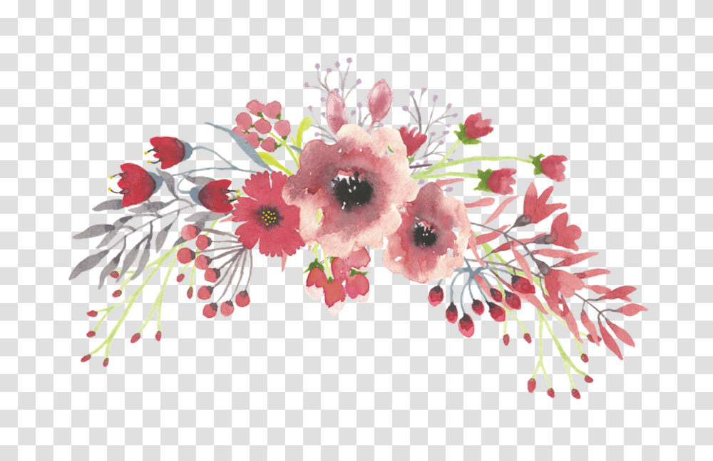 Water Color Flower Flower Crown Watercolor, Plant, Blossom, Graphics, Art Transparent Png