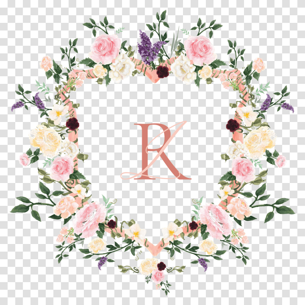 Water Color Heart Custom Watercolor Wedding Or Family Decorative, Floral Design, Pattern, Graphics, Wreath Transparent Png