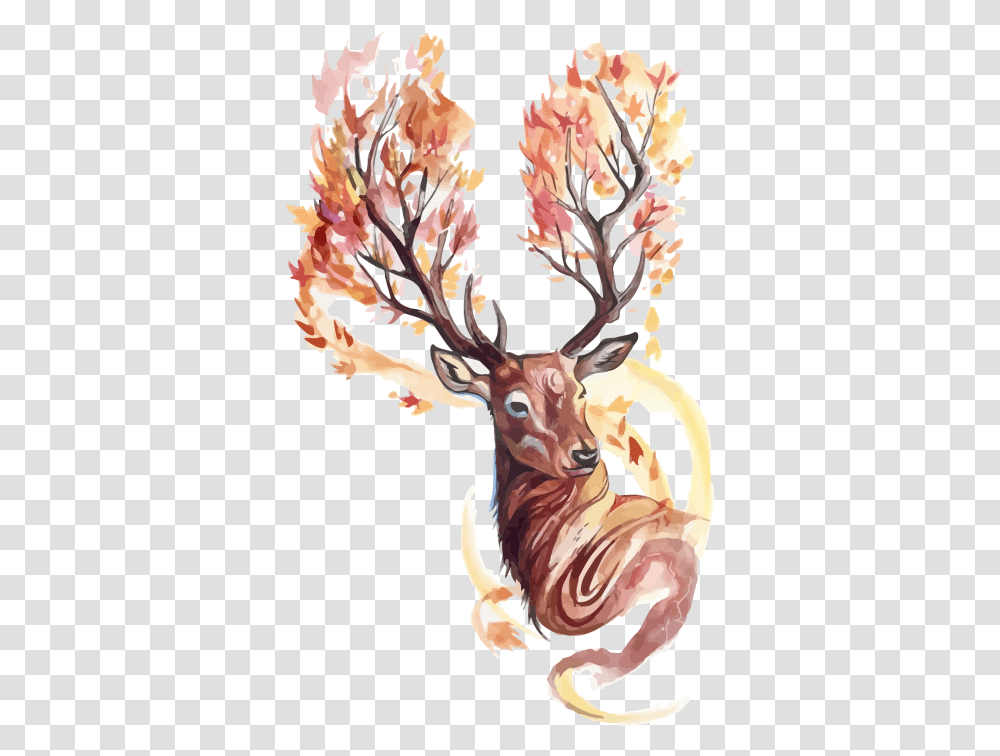 Water Color Katy Lipscomb, Elk, Deer, Wildlife, Mammal Transparent Png