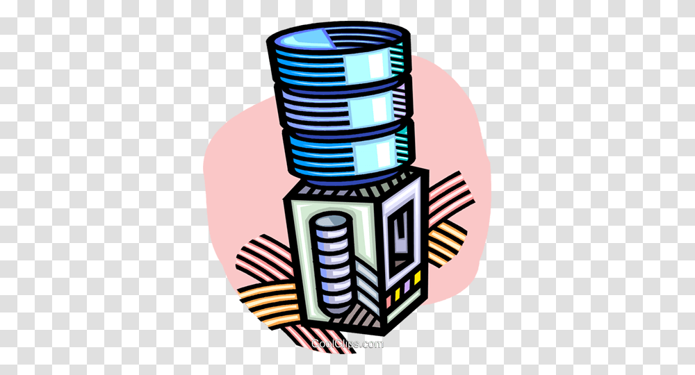 Water Cooler Royalty Free Vector Clip Art Illustration, Coil, Spiral, Lantern, Lamp Transparent Png