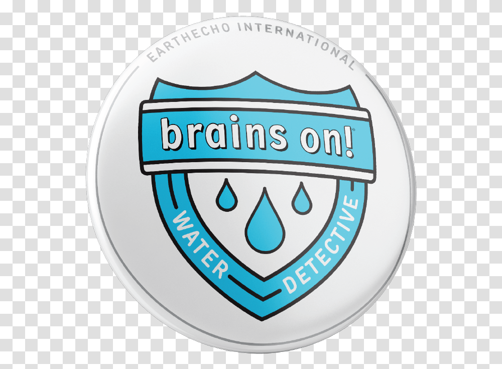 Water Detective Button Mockup Water Detective Badge, Logo, Trademark Transparent Png