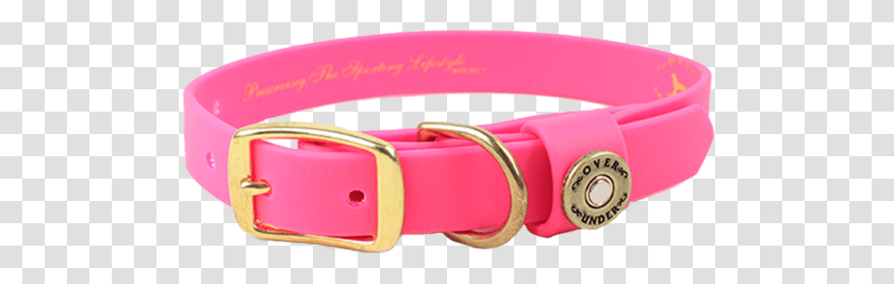 Water Dog Collar Pink Over And Under Dog Collar, Belt, Accessories, Accessory, Buckle Transparent Png
