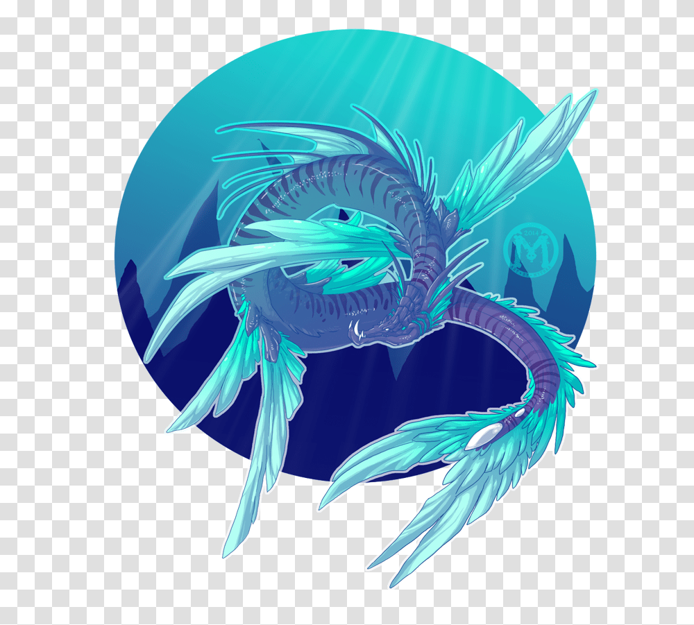 Water Dragon Illustration, Bird, Animal Transparent Png