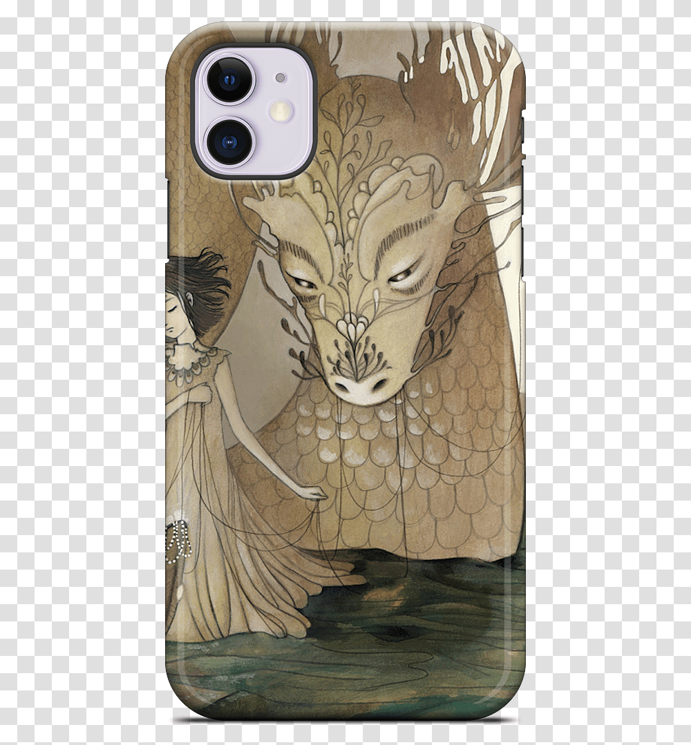 Water Dragon Iphone CaseData Mfp Src Cdn Mobile Phone Case, Drawing, Animal, Mammal Transparent Png