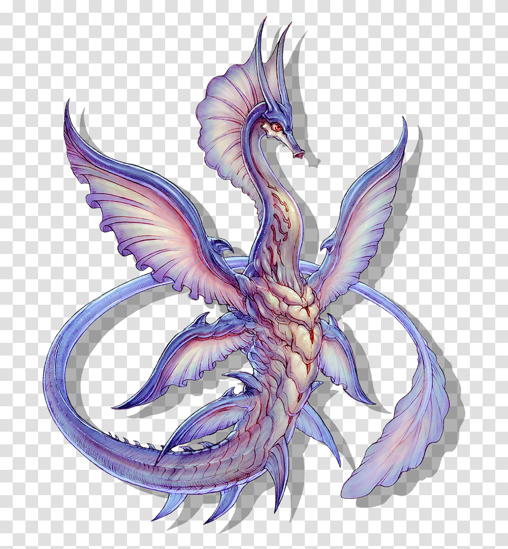Water Dragon Terra Battle 2 Wiki Mythical Water Dragon Drawing, Bird, Animal, Chicken, Poultry Transparent Png