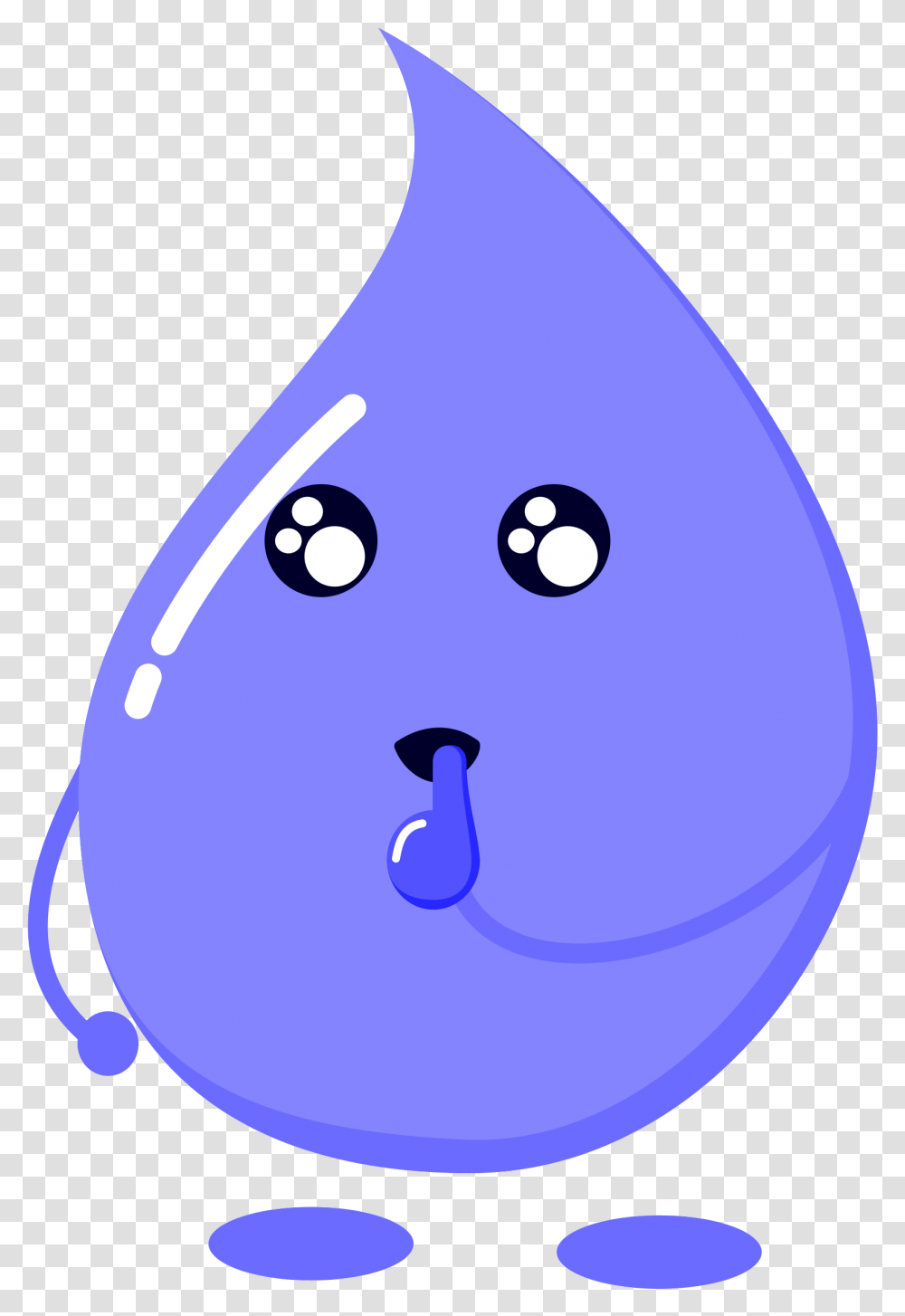 Water Drop Drops Clipart Droplet Wonder Big Image Drop Water Cartoon, Egg, Food, Easter Egg Transparent Png