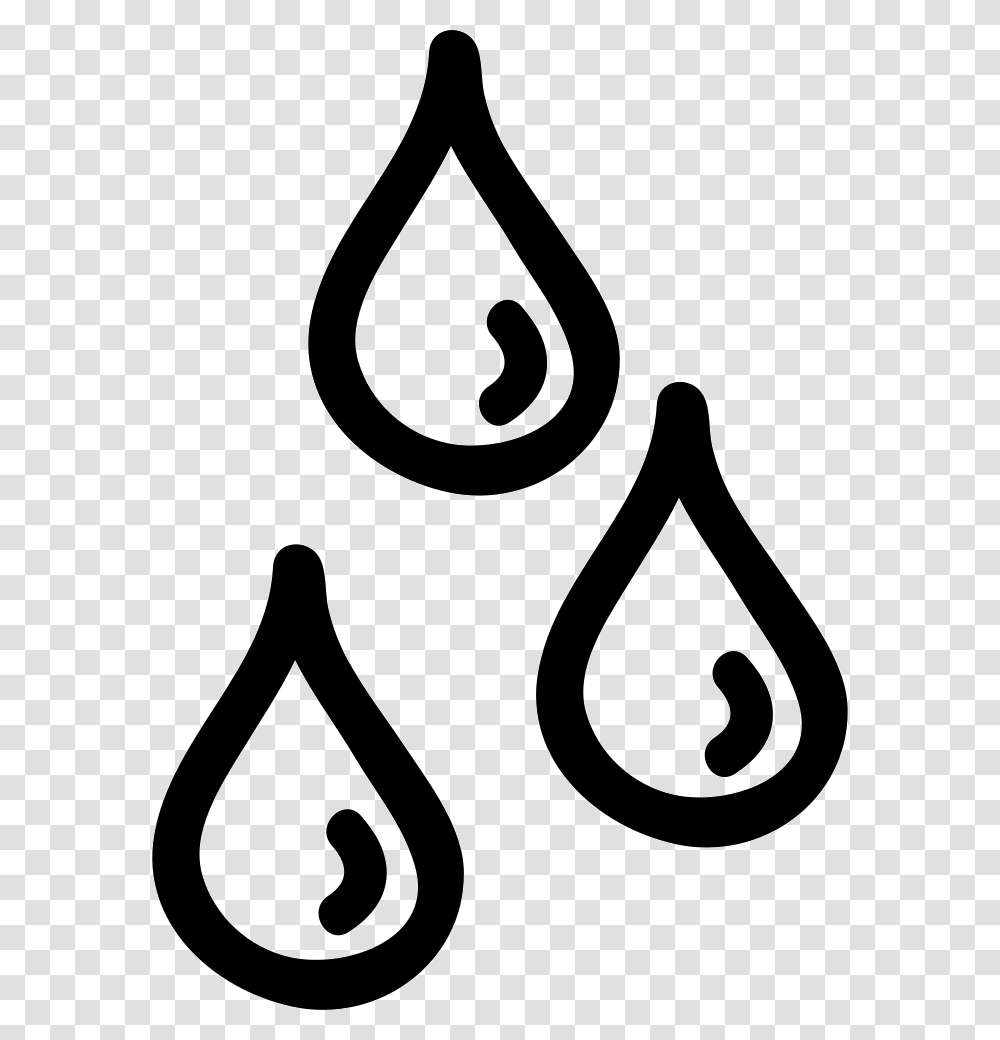 Water Drop Hand Drawn Water Drop, Stencil, Triangle Transparent Png