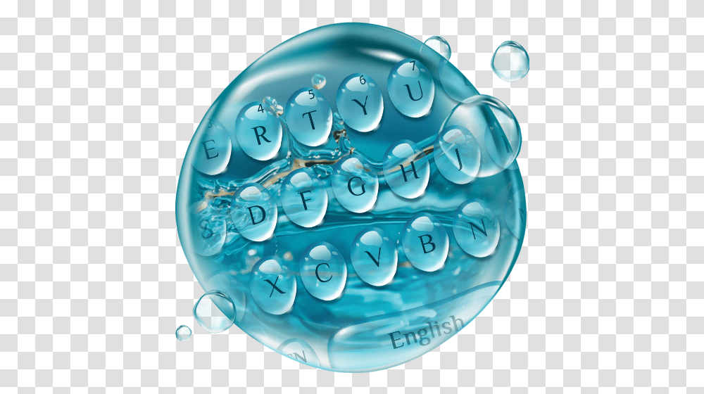 Water Drop Keyboard Apps On Google Play Bubble, Droplet, Birthday Cake, Dessert, Food Transparent Png
