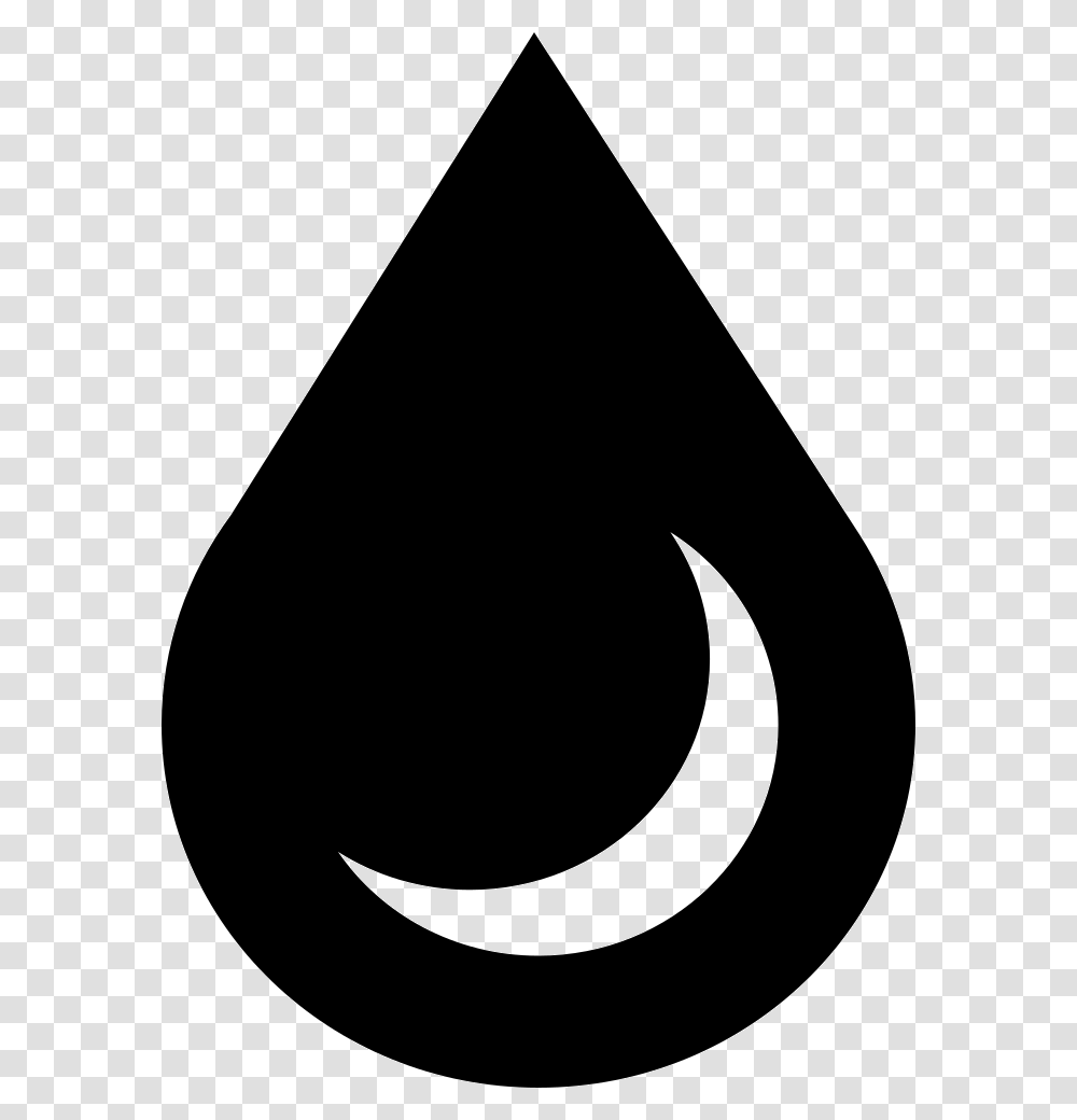 Water Drop Svg Icon Free Water Drop Symbol, Label, Triangle, Moon Transparent Png