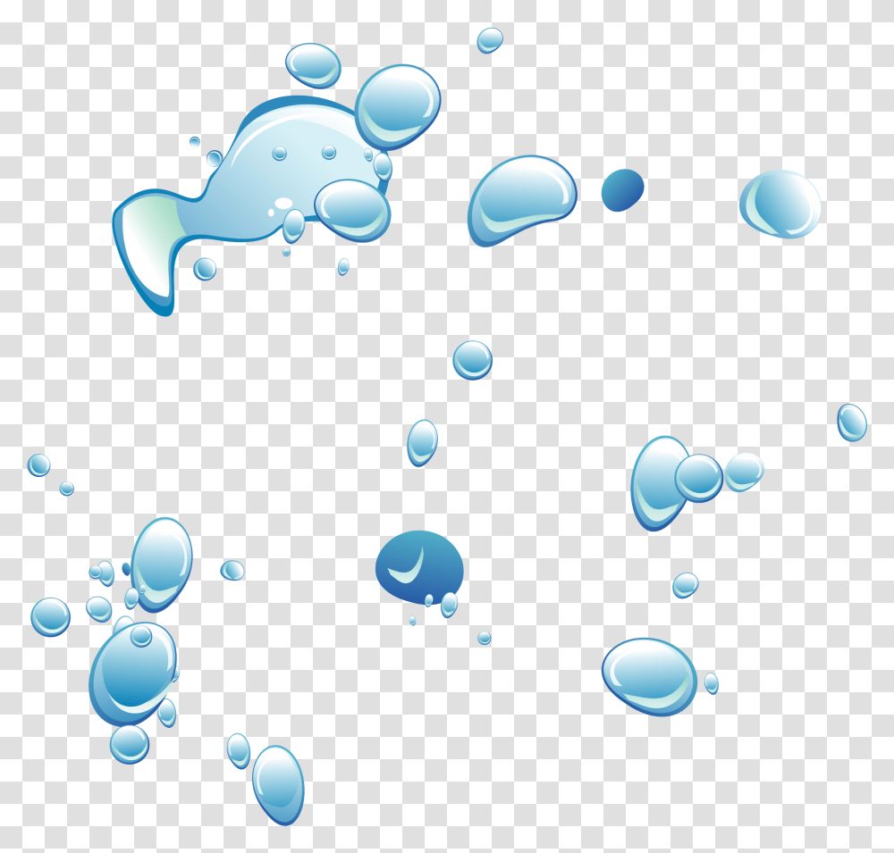 Water Droplets Vector Water Drops Effects, Bubble Transparent Png
