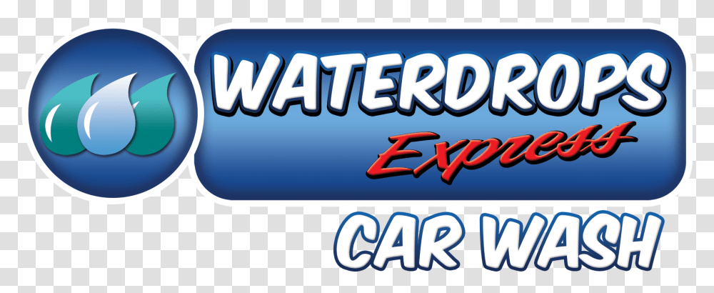 Water Drops Car Wash, Word, Label, Logo Transparent Png