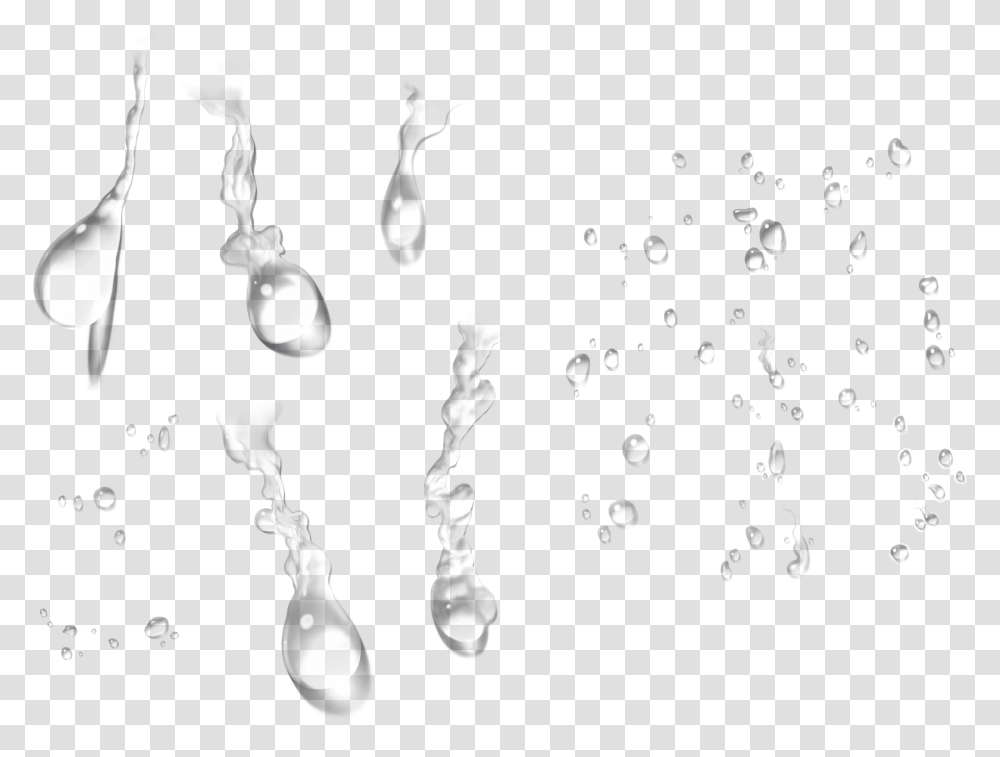 Water Drops Image Water Drops, Droplet, Glass Transparent Png