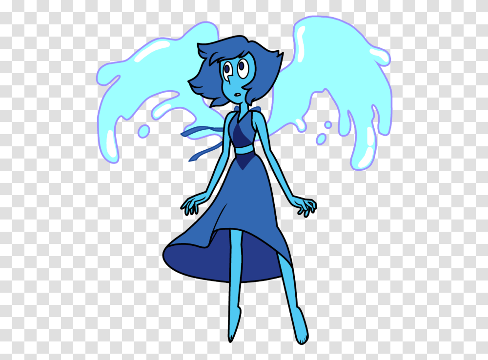 Water Elemental Mascot Lapis Lazuli Steven Universe, Light Transparent Png