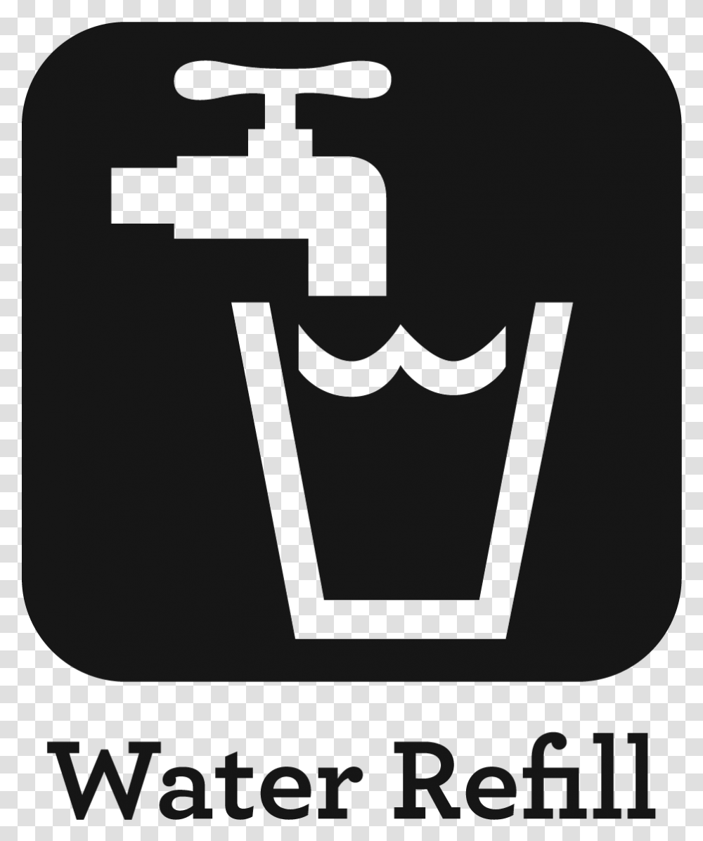 Water Fall Emblem, Sink, Cross, Indoors Transparent Png