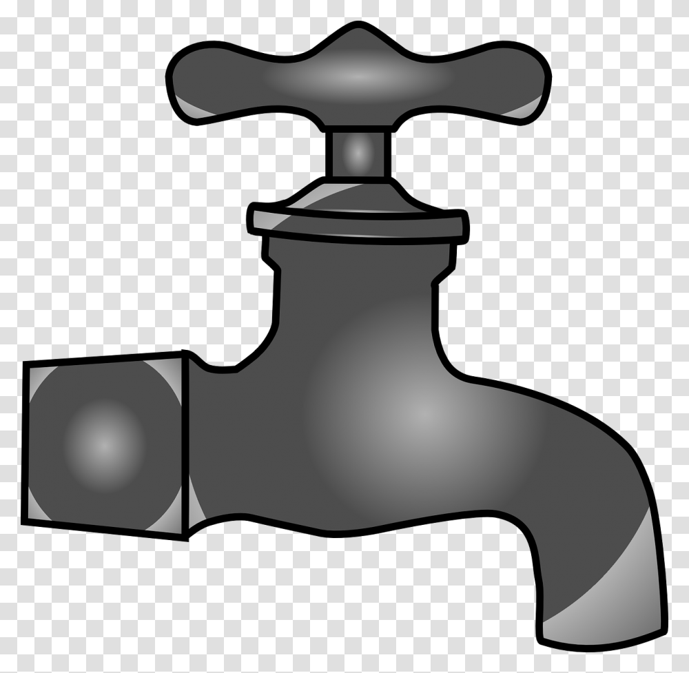 Water Faucet Pipes Tap Spigot Old Metal Tap Clipart, Indoors, Sink, Sink Faucet, Hammer Transparent Png