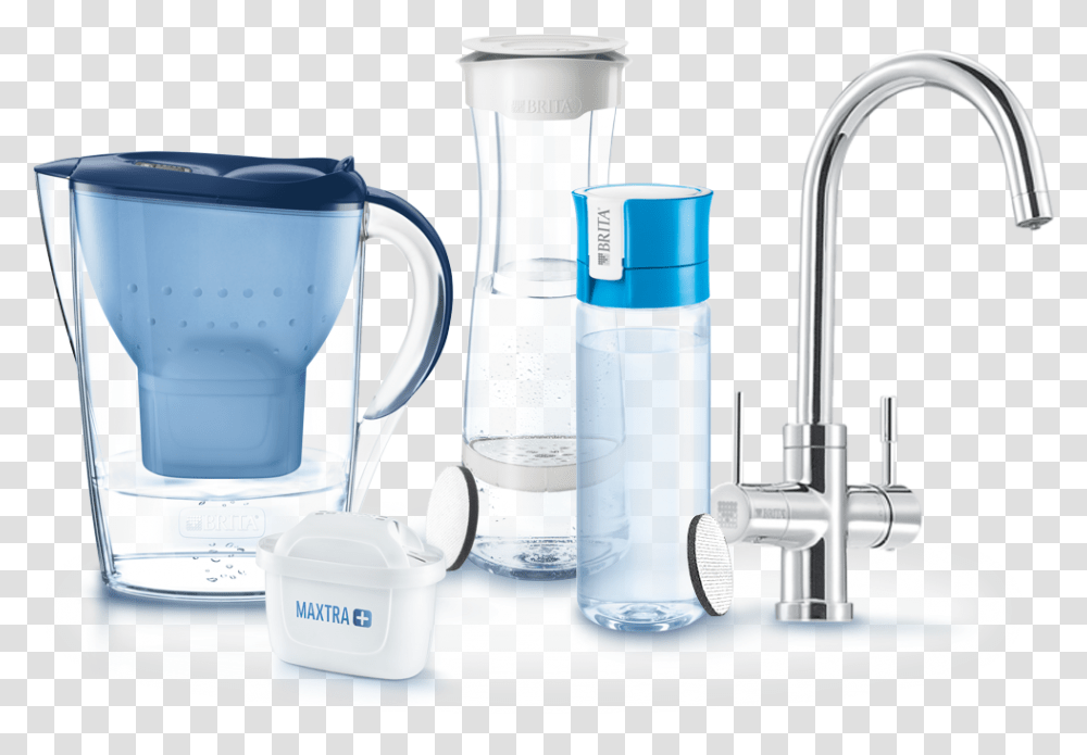 Water Filters And Filter Systems Brita Brita Mare, Sink Faucet, Jug, Mixer, Appliance Transparent Png