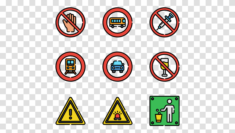 Water Fire Extinguisher Sign, Triangle, Pac Man, Kart Transparent Png