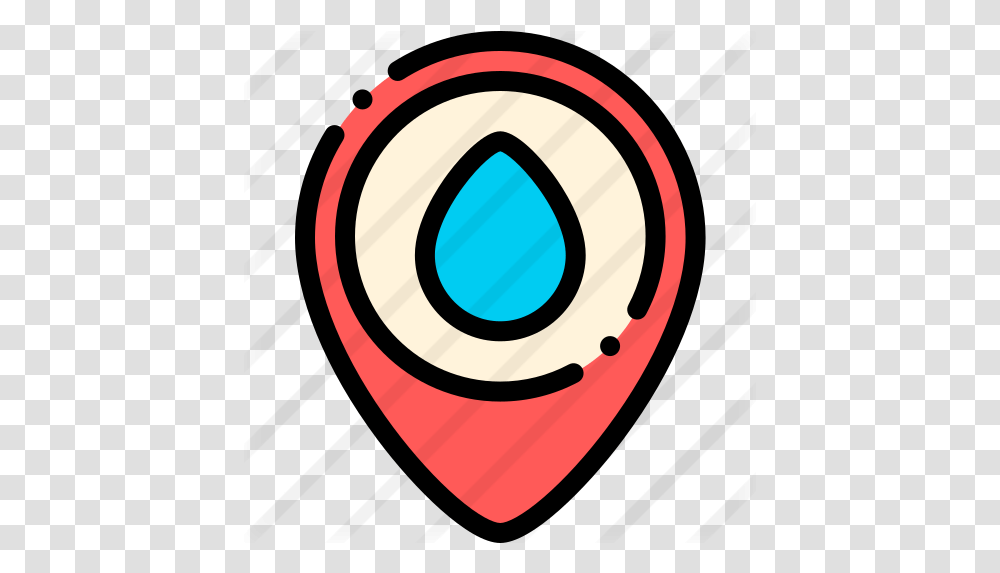 Water Free Maps And Location Icons Circle, Number, Symbol, Text, Tape Transparent Png