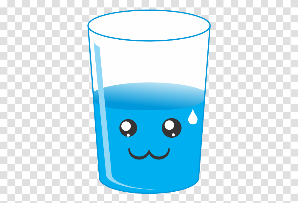 Water Glass Cartoon Image Glass Of Water Kawaii, Shaker, Bottle, Beverage, Drink Transparent Png
