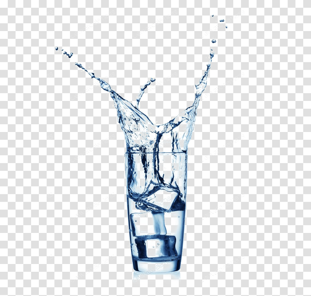Water Glass Splash Photo Water Splash In Glass Photography, Beverage, Outdoors, Bottle, Nature Transparent Png