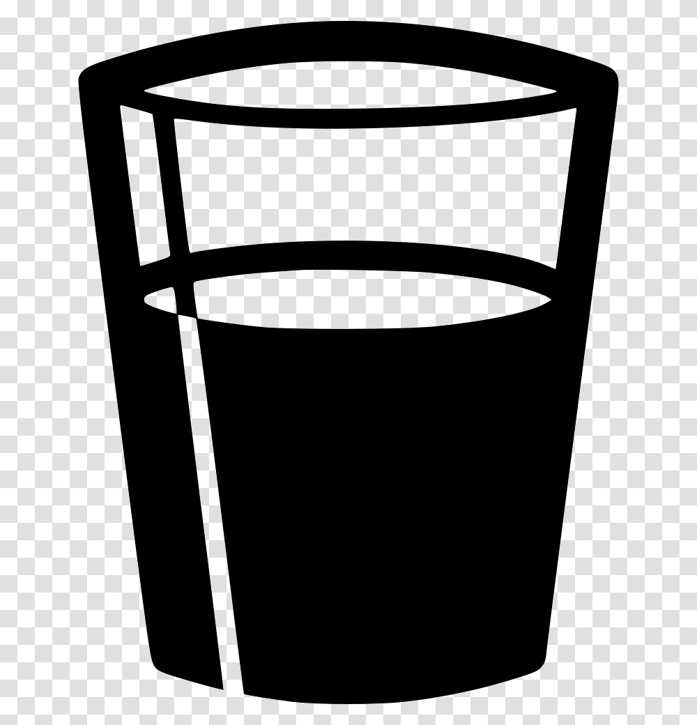Water Glass Water Cup Black And White, Lamp, Jar, Stencil, Beverage Transparent Png