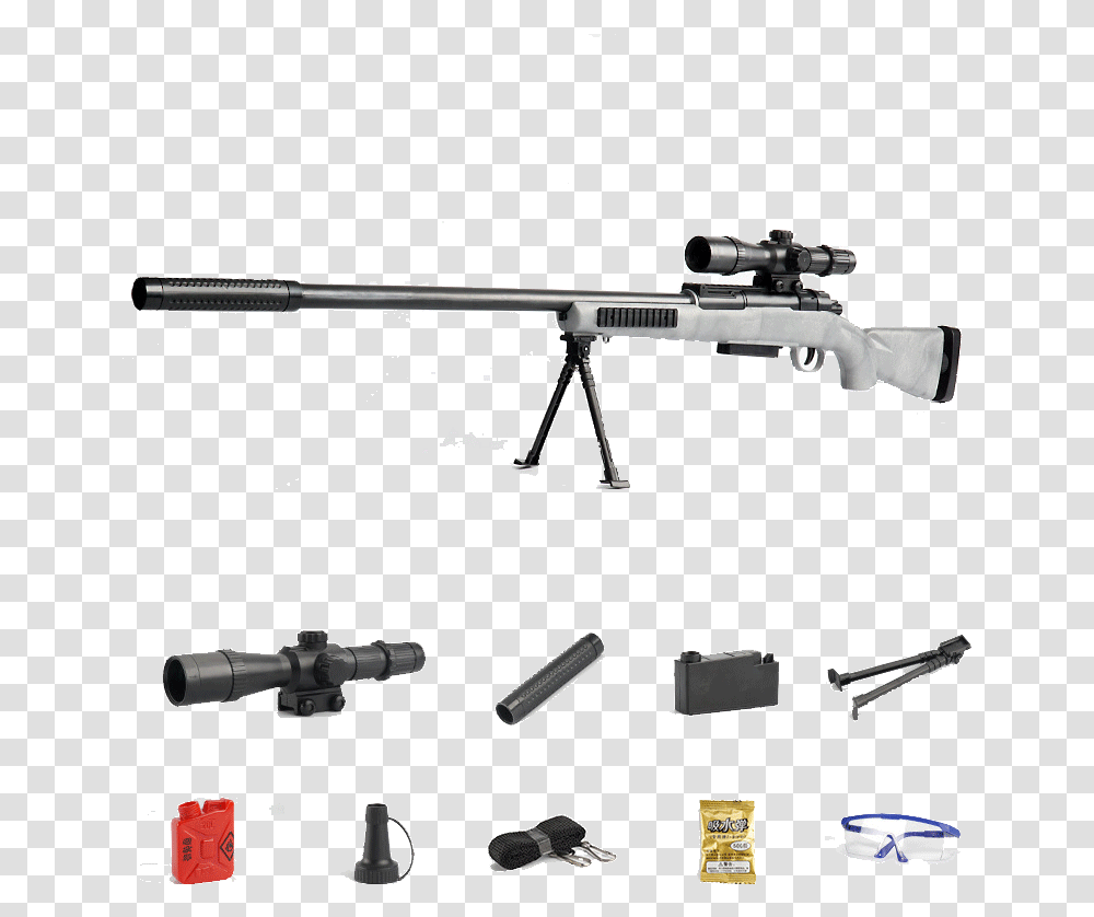 Water Gun Clipart Plastic Toy Sniper, Weapon, Weaponry, Rifle, Machine Gun Transparent Png