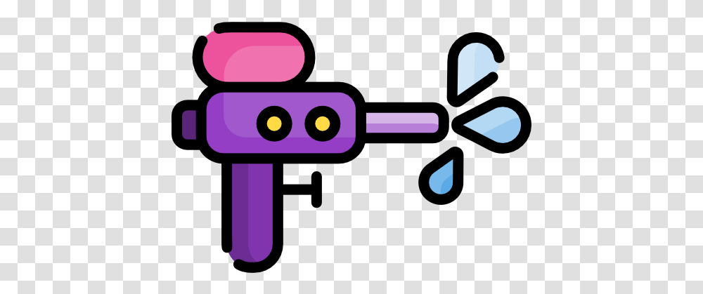 Water Gun Water Gun Gartoon Purple, Text, Leisure Activities, Building, Pac Man Transparent Png