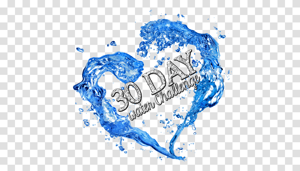 Water In Heart Shape, Outdoors, Nature, Ice Transparent Png