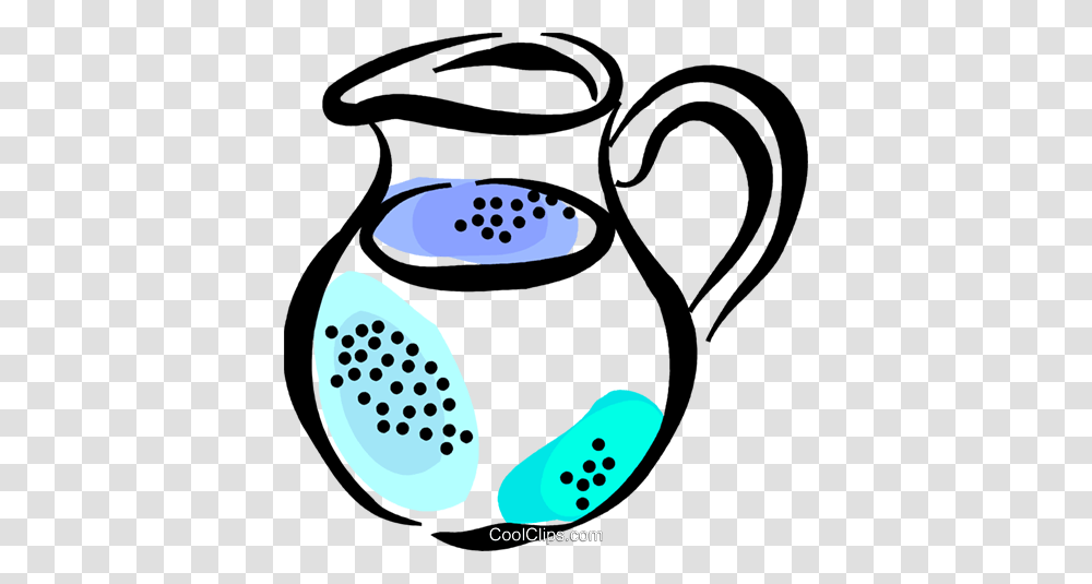 Water Jug Royalty Free Vector Clip Art Illustration, Pottery, Plant, Teapot, Cup Transparent Png