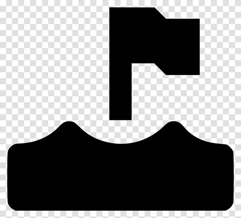 Water Level Flag, Axe, Tool, Stencil Transparent Png