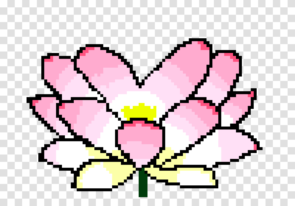 Water Lily Pixel Art Maker, Rug, Icing, Cream, Cake Transparent Png