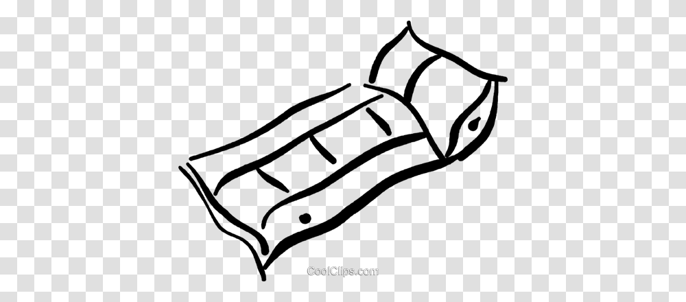 Water Mattress Royalty Free Vector Clip Art Illustration, Furniture, Animal, Stencil, Fish Transparent Png